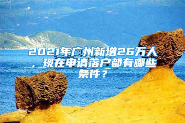 2021年廣州新增26萬人，現(xiàn)在申請落戶都有哪些條件？