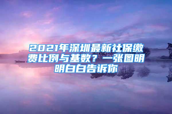 2021年深圳最新社保繳費比例與基數(shù)？一張圖明明白白告訴你