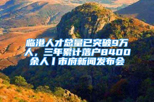 臨港人才總量已突破9萬人，三年累計落戶8400余人丨市府新聞發(fā)布會