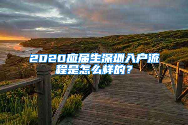 2020應(yīng)屆生深圳入戶流程是怎么樣的？