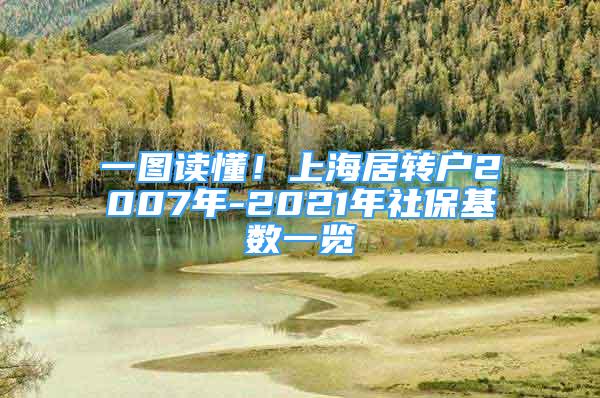 一圖讀懂！上海居轉(zhuǎn)戶2007年-2021年社?；鶖?shù)一覽