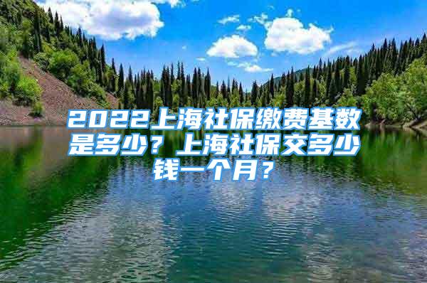 2022上海社保繳費(fèi)基數(shù)是多少？上海社保交多少錢(qián)一個(gè)月？