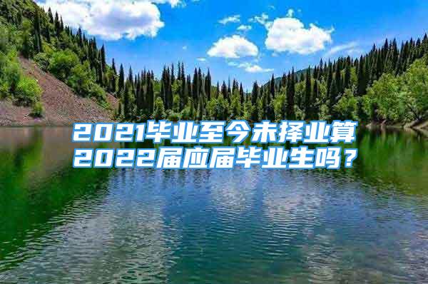 2021畢業(yè)至今未擇業(yè)算2022屆應(yīng)屆畢業(yè)生嗎？