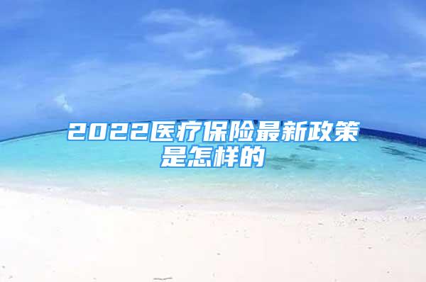 2022醫(yī)療保險(xiǎn)最新政策是怎樣的