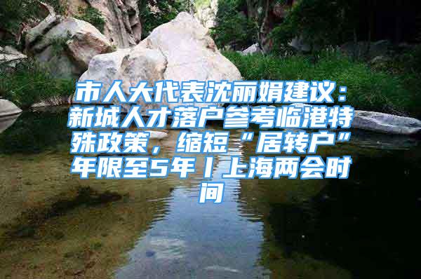 市人大代表沈麗娟建議：新城人才落戶參考臨港特殊政策，縮短“居轉(zhuǎn)戶”年限至5年丨上海兩會時(shí)間