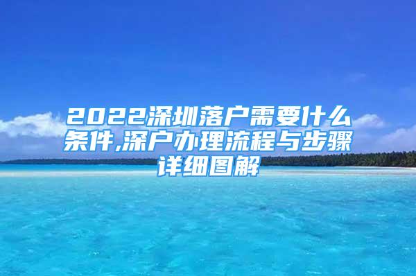 2022深圳落戶需要什么條件,深戶辦理流程與步驟詳細(xì)圖解