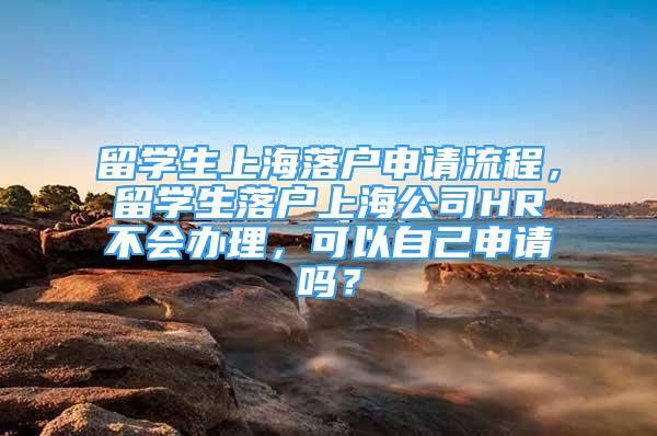 留學(xué)生上海落戶申請流程，留學(xué)生落戶上海公司HR不會辦理，可以自己申請嗎？