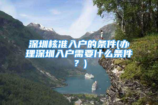 深圳核準(zhǔn)入戶的條件(辦理深圳入戶需要什么條件？)