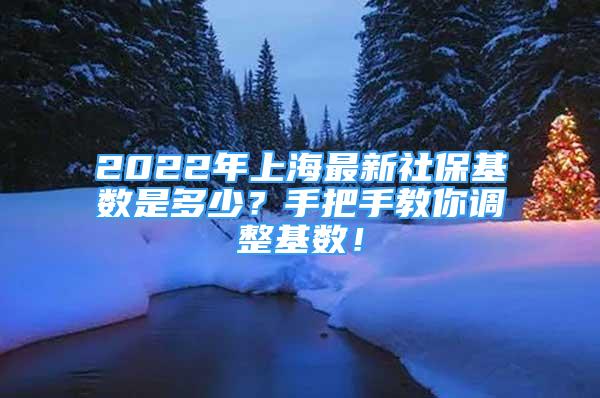 2022年上海最新社?；鶖?shù)是多少？手把手教你調(diào)整基數(shù)！