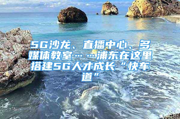 5G沙龍、直播中心、多媒體教室……浦東在這里搭建5G人才成長“快車道”