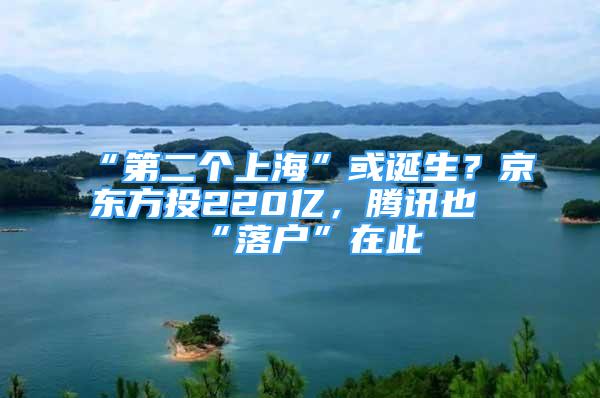 “第二個(gè)上?！被蛘Q生？京東方投220億，騰訊也“落戶(hù)”在此