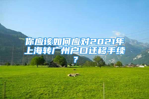 你應該如何應對2021年上海轉廣州戶口遷移手續(xù)？