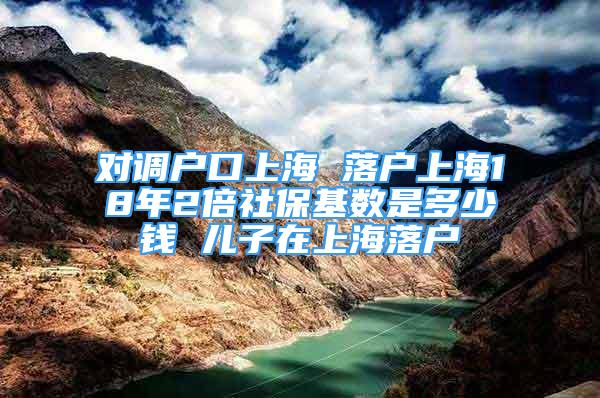 對(duì)調(diào)戶(hù)口上海 落戶(hù)上海18年2倍社?；鶖?shù)是多少錢(qián) 兒子在上海落戶(hù)