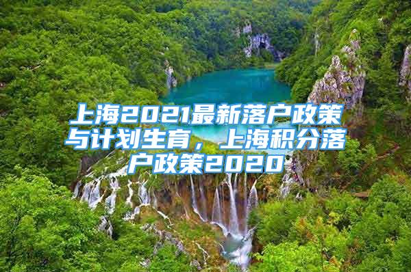 上海2021最新落戶政策與計(jì)劃生育，上海積分落戶政策2020