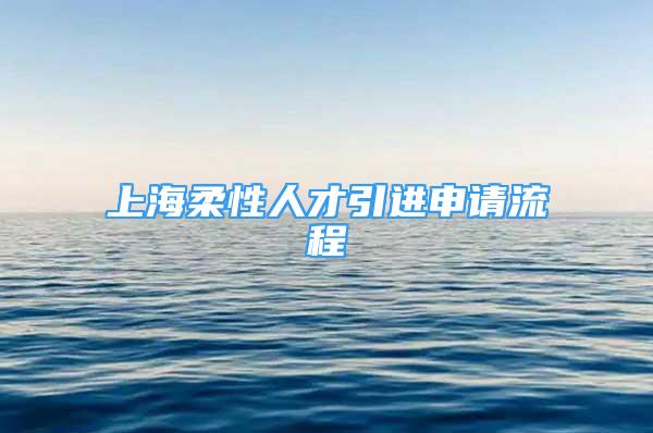 上海柔性人才引進(jìn)申請流程