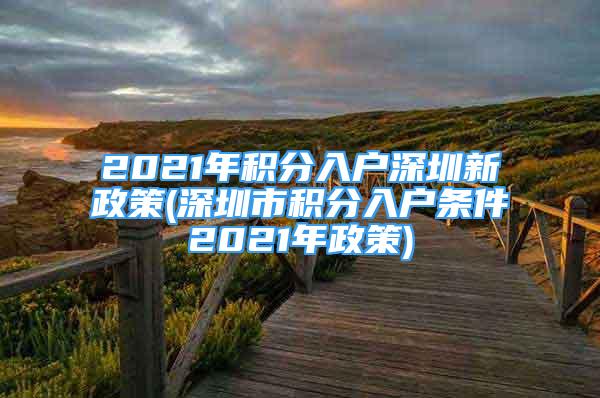 2021年積分入戶深圳新政策(深圳市積分入戶條件2021年政策)