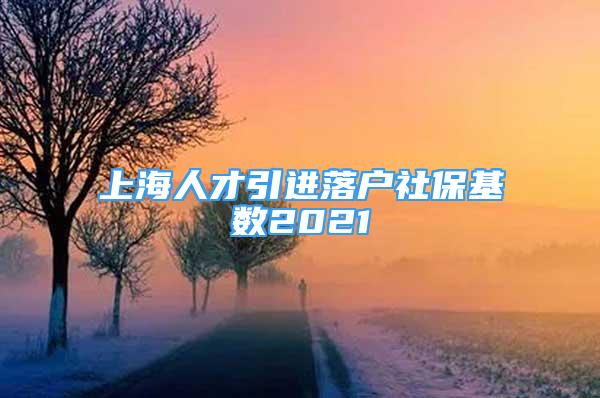 上海人才引進(jìn)落戶社?；鶖?shù)2021