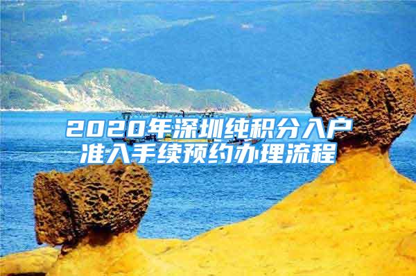 2020年深圳純積分入戶準(zhǔn)入手續(xù)預(yù)約辦理流程