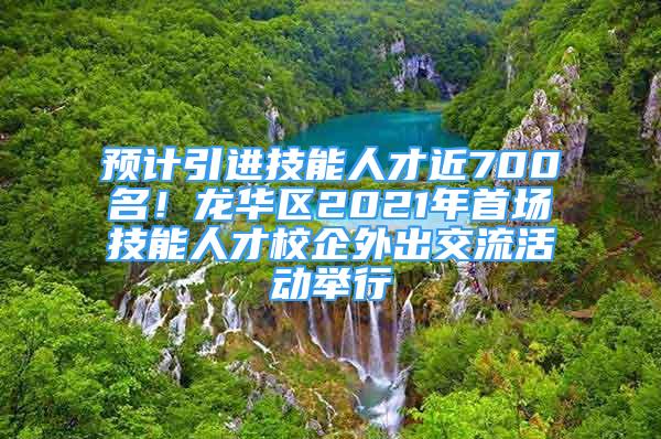 預(yù)計(jì)引進(jìn)技能人才近700名！龍華區(qū)2021年首場(chǎng)技能人才校企外出交流活動(dòng)舉行