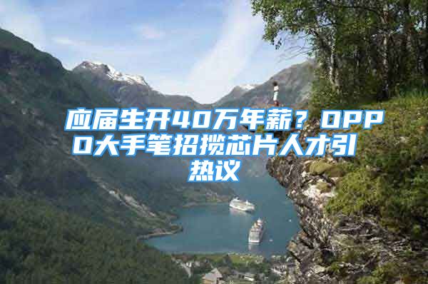 應(yīng)屆生開40萬年薪？OPPO大手筆招攬芯片人才引熱議