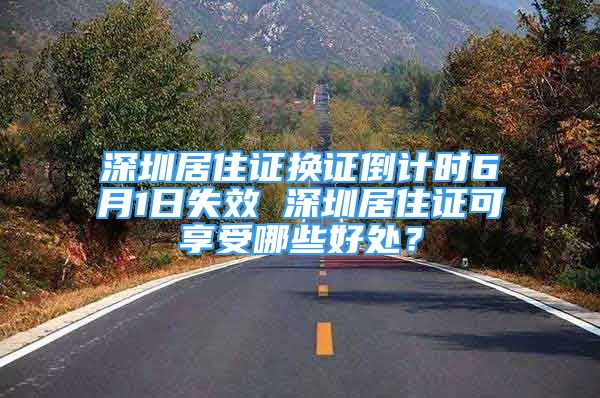 深圳居住證換證倒計時6月1日失效 深圳居住證可享受哪些好處？