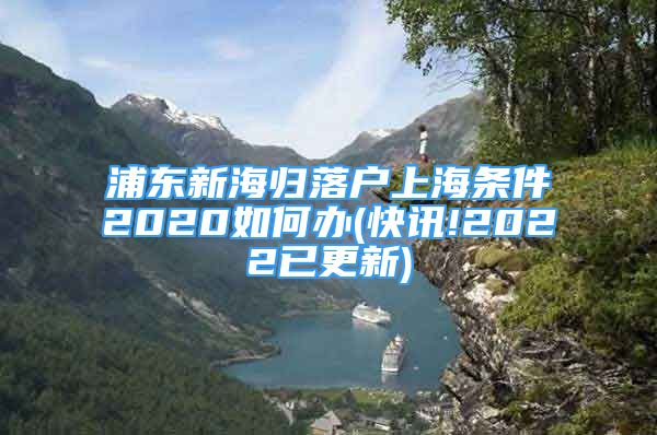 浦東新海歸落戶上海條件2020如何辦(快訊!2022已更新)