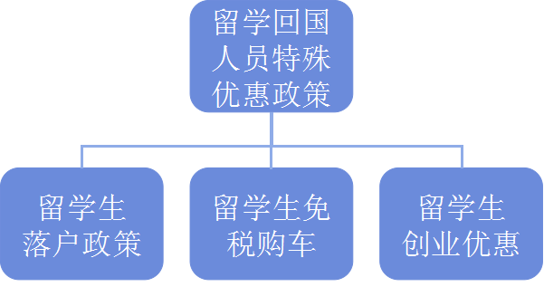 留學(xué)生回國后享受特殊優(yōu)惠政策