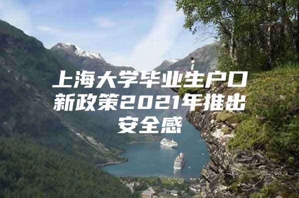 上海大學(xué)畢業(yè)生戶口新政策2021年推出安全感